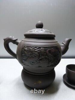 Beautiful Japanese Tea Pot Set for 6 Vintage