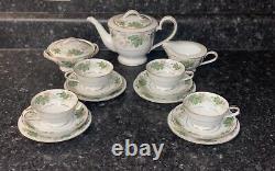 Beautiful Vintage Noritake Daphne Teapot Set