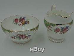 Beautiful Vintage Paragon Rockingham Tea Set withTeapot Excellent Tea For One