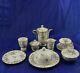 Bernardaud Limoges Bleuets Individual Breakfast In Bed Set Teapot 12 Pieces