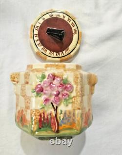 Beswick Sundial Tea Set Rare Vintage Tea Pot Sugar Milk/Cream & Honey Pot Set AF