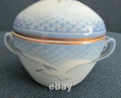 Bing & Grondahl Seagull 3 Piece Tea Set- Tea Pot, Covered Sugar Bowl & Creamer