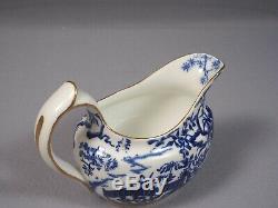 Blue Mikado Royal Crown Derby Coffee Set LARGE Teapot Sugar Cream England