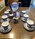 Bombay Company Blue And White Coffee And Tea Set Perfect New Condition 20 Pieces