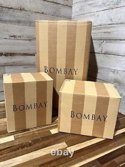 Bombay Rosette Tea Set NIB