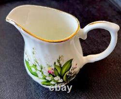 Bone China Teapot with Creamer and Sugar bowel, Staffordshire England, New