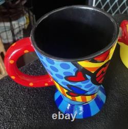 Britto Tea Pot, Mug And Candy Dish 2009