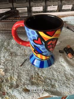 Britto Tea Pot, Mug And Candy Dish 2009