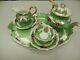 Carlsbad Austria Antique Teapot Tray And Creamer Set 6 Piece 1800s Napoleon