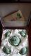 Chinese Celadon Porcelain Tea Set Teapot With4 Cups New In Its Original Wood Box