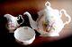 Collectible Royal Albert Beatrix Potter Puddle Duck Bone China Teapot 4pc Set
