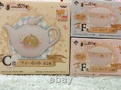 Card Captor Sakura Ichiban Kuji Sweet Tea Party Tea pot & Tea Cup set