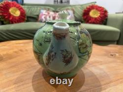 Cardews Terestrial Globe Teapot And 4 Mugs
