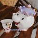 Cartoon Beauty And The Beast Teapot Mug Mrs. Potts Chip Tea Pot And Cup Set 2pcs