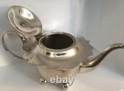 Cased Batchelor Teapot Set For One 3 piece Silver c1920s Sugar Bowl Creamer Jug