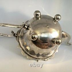 Cased Batchelor Teapot Set For One 3 piece Silver c1920s Sugar Bowl Creamer Jug