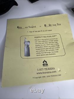 Cast Iron Japanese Dragon FULL Tea Set Made in Japan Excellent Quality! Teavana