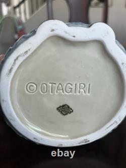 Cat Otagiri Mrs. Whiskers Set With Teapot, Creamer Jug, Sugar Pot, Napkin Holder