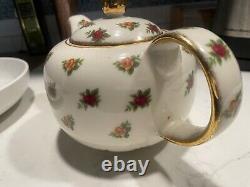 Ceramic Teapot Fine China Antique Vintage