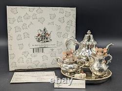 Charming Tails My Desire For You Will Never Tarnish #89/259 Mice & Tea Pot Set