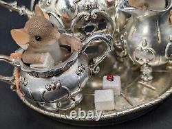 Charming Tails My Desire For You Will Never Tarnish #89/259 Mice & Tea Pot Set