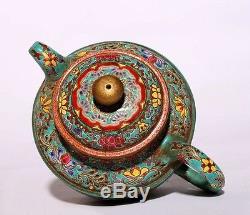 China High Quality Antique Handwork Yixing Zisha Teapot Mark QianLong PT115