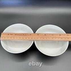 Chinese Butterfly Tea Set Hand painted Teapot/2 Teacups/2 Bowls/Plate