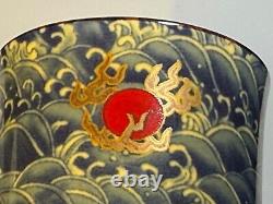 Chinese Gilded Dragon Tea Set 14 Pieces in Beautiful Presentation Box 2 Tea Pots
