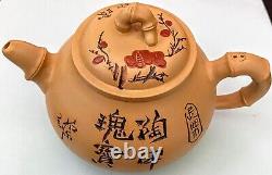 Chinese Gong-Fu Tea Pot Sets-Yixing Zisha Redware Red Clay & White Porcelain Set
