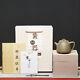 Chinese Yixing Zisha Tea Pot High Stone Ladle Kettle 250ml Pure Handmade Tea Set