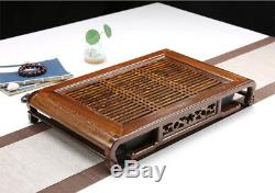 Chinese kungfu tea set original ore yixing zisha tea pot cup Wenge wood tea tray