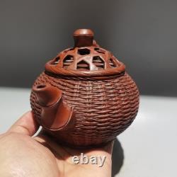 Chinese yixing purple clay teapot tea set clay pot zisha traditional kung art