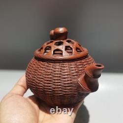 Chinese yixing purple clay teapot tea set clay pot zisha traditional kung art