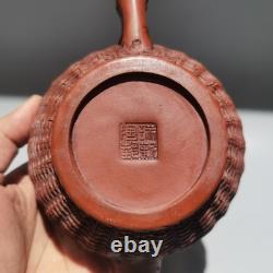 Chinese yixing purple clay teapot tea set clay pot zisha traditional kung art
