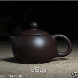 Chinese yixing zisha real original ore stoneware tea set pot solid wood tea tray