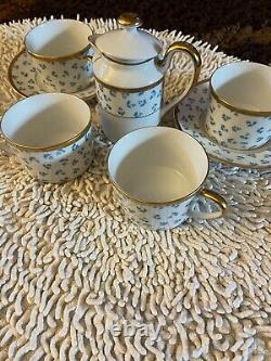 Christian Dior Fine China Retired Les Petites Fleurs Teapot WithTeacups &Saucers
