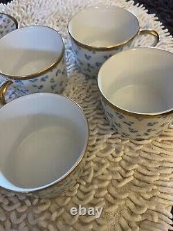 Christian Dior Fine China Retired Les Petites Fleurs Teapot WithTeacups &Saucers