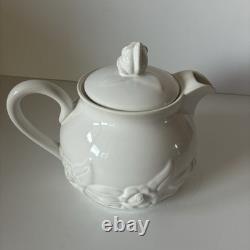 Christian Dior French Country Rose Osyter White Teapot Tea Pot