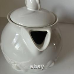 Christian Dior French Country Rose Osyter White Teapot Tea Pot