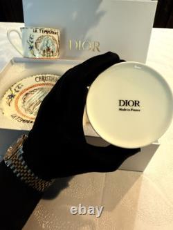 Christian Dior Porcelain Tea, Coffee Set La Temperance Tarot, set for 2