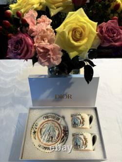 Christian Dior Porcelain Tea, Coffee Set La Temperance Tarot, set for 2