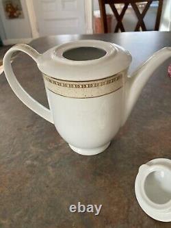 Christian Dior Tea Coffee Pot Sugar & Creamer Set