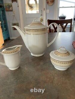 Christian Dior Tea Coffee Pot Sugar & Creamer Set