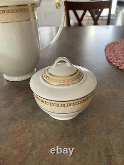 Christian Dior Tea Coffee Pot Sugar & Creamer Set