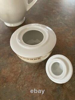 Christian Dior Tea Coffee Pot Sugar & Creamer Set