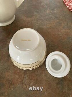 Christian Dior Tea Coffee Pot Sugar & Creamer Set