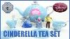 Cinderella Carriage Tea Pot Set With Fairy Godmother And Prince