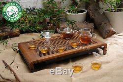 Clear Glass Chinese Gongfu Teapot Tea Set 9 pcs