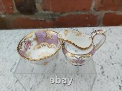 Coalport batwing Lilac tea set small teapot