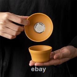Complete Tea Set Handmade Real Yixing Zisha Clay Tea Pot Cup Tea Filter Fair Cup